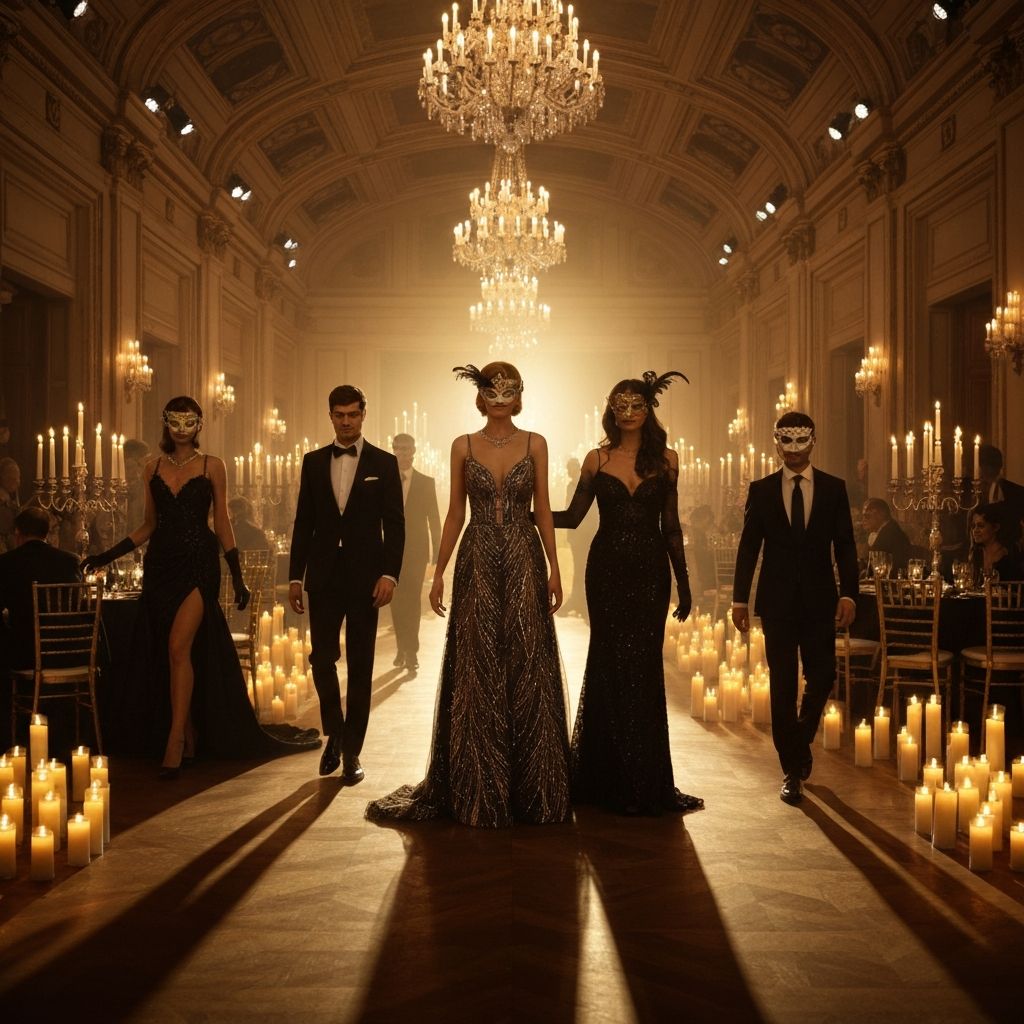 Masquerade evening event